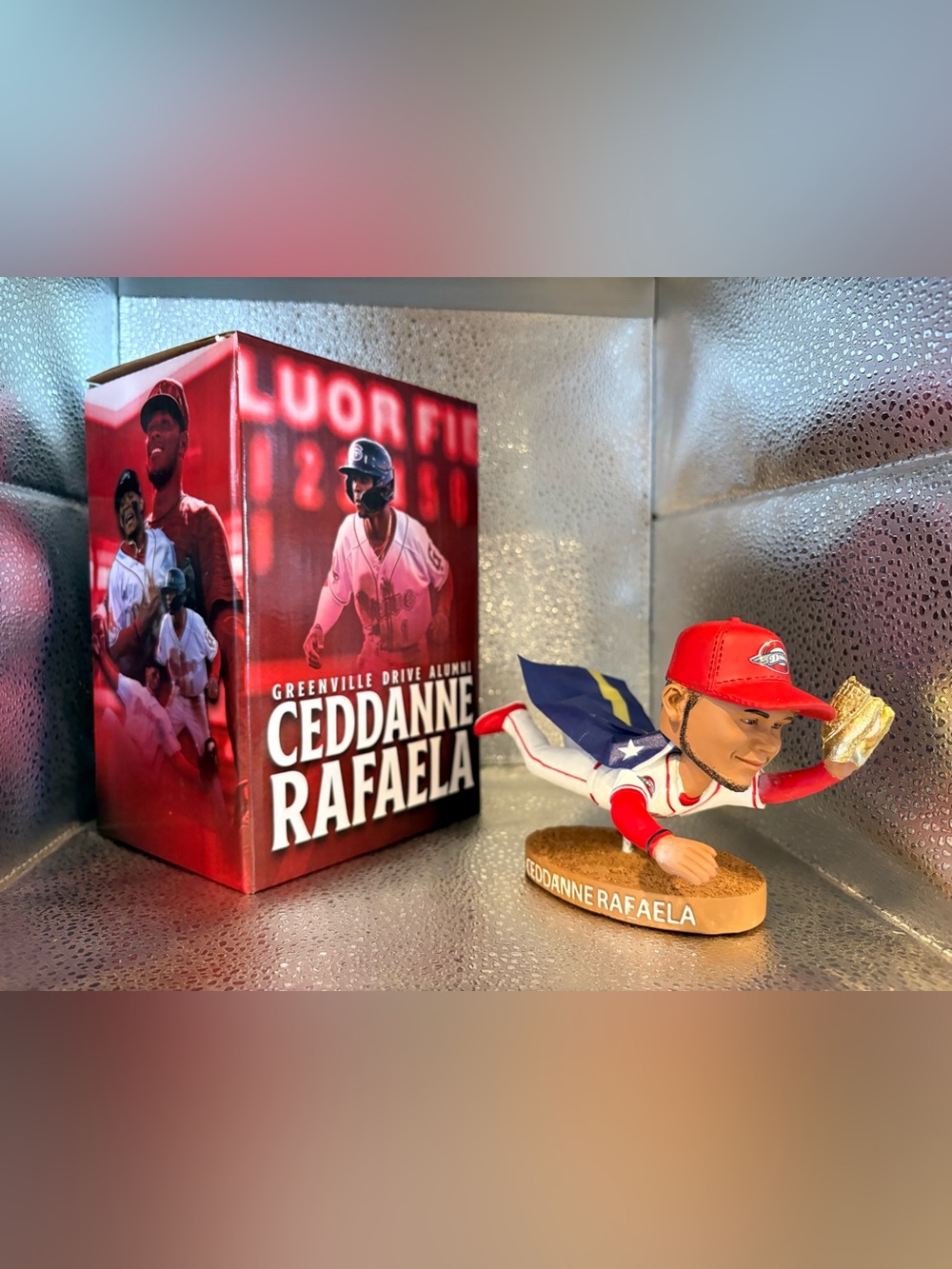 Ceddanne Rafaela Greenville Drive Bobblehead Boston Red Sox - 2026 SGA NIB